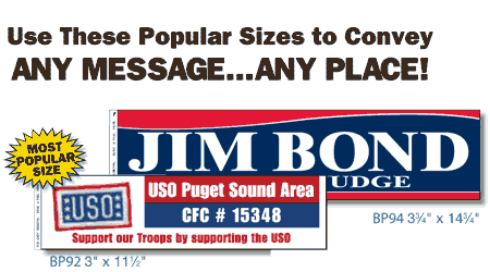 Bumper Stickers - Group Two