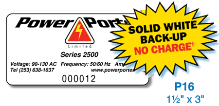 Parking Permit Labels - Group Three